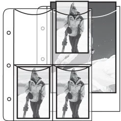 Photo Album Page Refill - 3 Ring