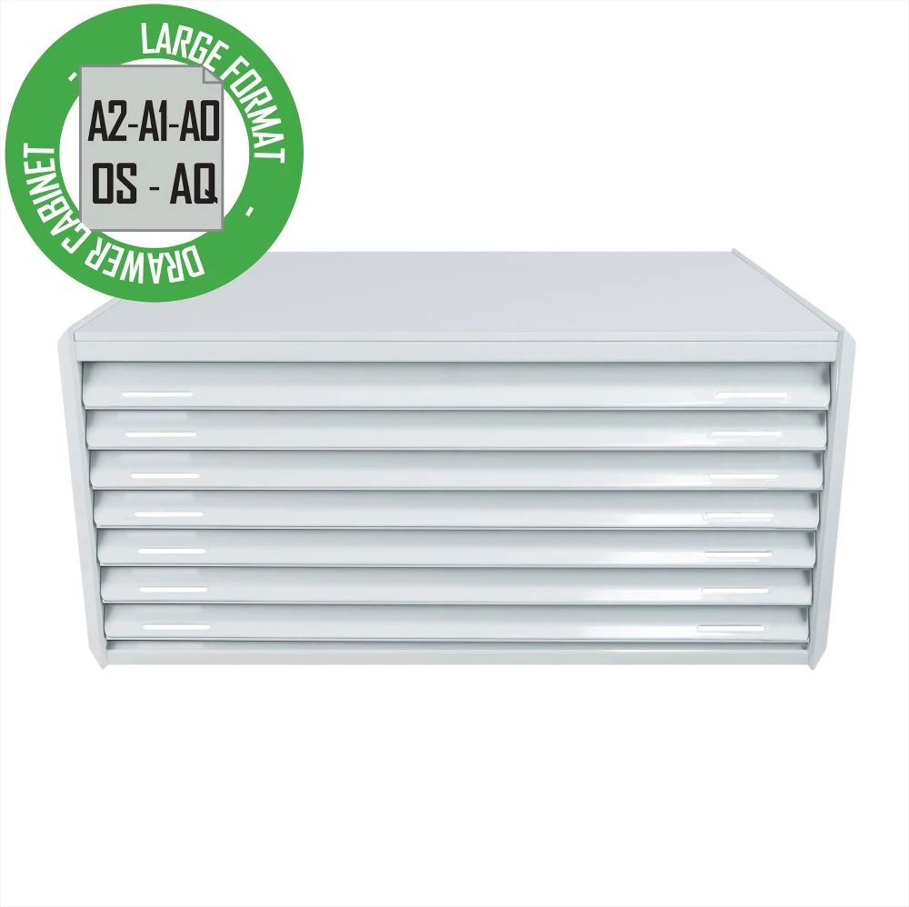 Horizontal Plan File Chest - 50-70mm Drawer Depth 3 Horizontal Plan File Chest - 50-70mm Drawer Depth