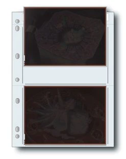 Negative Storage Binder Page Holds 2 5" X 7" Photos Or Negatives