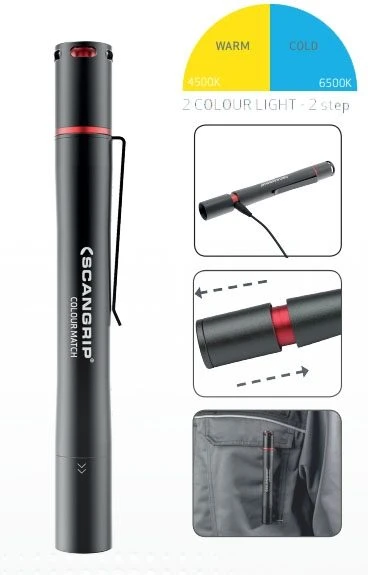 Matchpen R - 6500k/4500k Inspection Torch 3 Matchpen R - 6500k/4500k Inspection Torch - Image 2