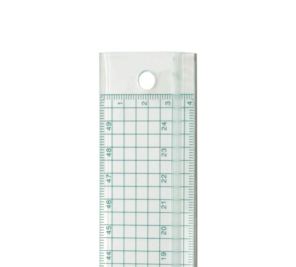 Transparent Metal Edged Ruler 4 Transparent Metal Edged Ruler - Image 2