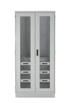 Museum Referencing Cabinet - Glazed Double Door