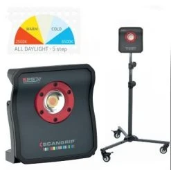 Multimatch 3 - 2500k-6500k High CRI Work Light 9 Multimatch 3 - 2500k-6500k High CRI Work Light -Save device Scangrip Multimatch 3 stand 378x375