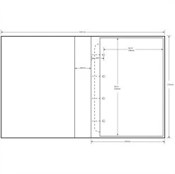 Archival Binder Box A4 Size | 3 & 4 Ring 7 Archival Binder Box A4 Size | 3 & 4 Ring -Save device archival 4 ring binder box 1000x997