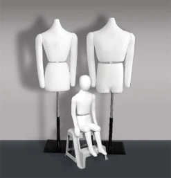 Mannequin Male, Female And Child Figures