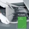 Large Clear Pockets - Open On Long Side (5 Sizes) Up To 1320mm X 955mm 2 Large Clear Pockets - Open On Long Side (5 Sizes) Up To 1320mm X 955mm -Save device large pockets main image 916x947