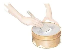 Japanese Strainers Sieves -Save device strainer with spatula 360x290